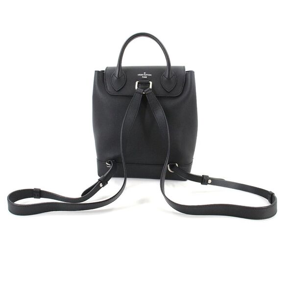 Louis Vuitton LockMe Backpack Rucksack Leather Noir - Picture 2 of 9
